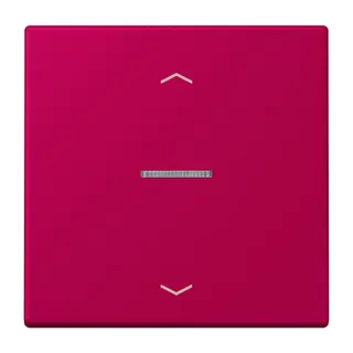 Jung HOME Taster 1fach, mit Pfeilsymbolen, Serie LS, rouge rubia BTLC17101P230