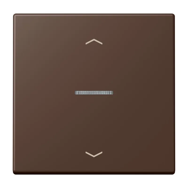 Jung HOME Taster 1fach, mit Pfeilsymbolen, Serie LS, terre d'ombre br?lée 31 BTLC17101P239