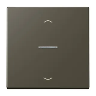 Jung HOME Taster 1fach, mit Pfeilsymbolen, Serie LS, ombre naturelle 31 BTLC17101P241