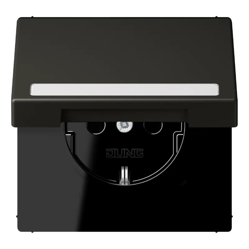 Jung SCHUKO Steckdose, 16 A 250 V ~, mit Schriftfeld, Serie LS, ombre n LC1520BFNAKL259