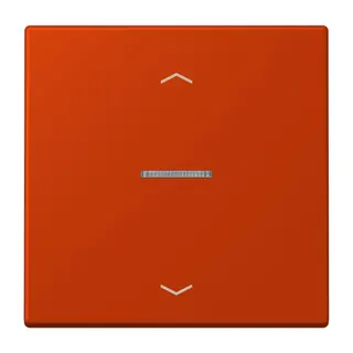Jung HOME Taster 1fach, mit Pfeilsymbolen, Serie LS, rouge vermillon 59 BTLC17101P244