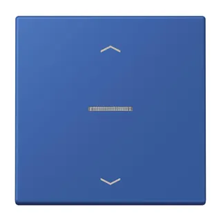 Jung HOME Taster 1fach, mit Pfeilsymbolen, Serie LS, bleu outremer 59 BTLC17101P253