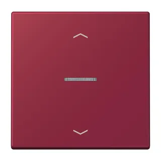 Jung HOME Taster 1fach, mit Pfeilsymbolen, Serie LS, le rubis BTLC17101P255