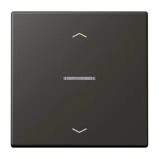 Jung HOME Taster 1fach, mit Pfeilsymbolen, Serie LS, ombre naturelle 59 BTLC17101P259