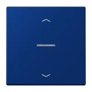 Jung HOME Taster 1fach, mit Pfeilsymbolen, Serie LS, bleu outremer foncé BTLC17101P261