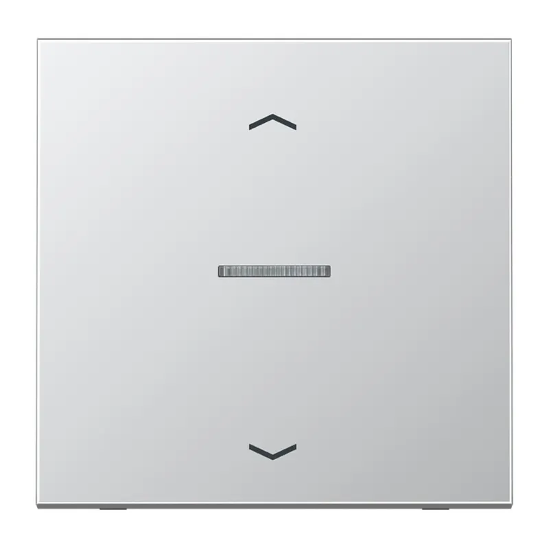 Jung HOME Taster 1fach, mit Pfeilsymbolen, Serie LS, Aluminium BTAL17101P