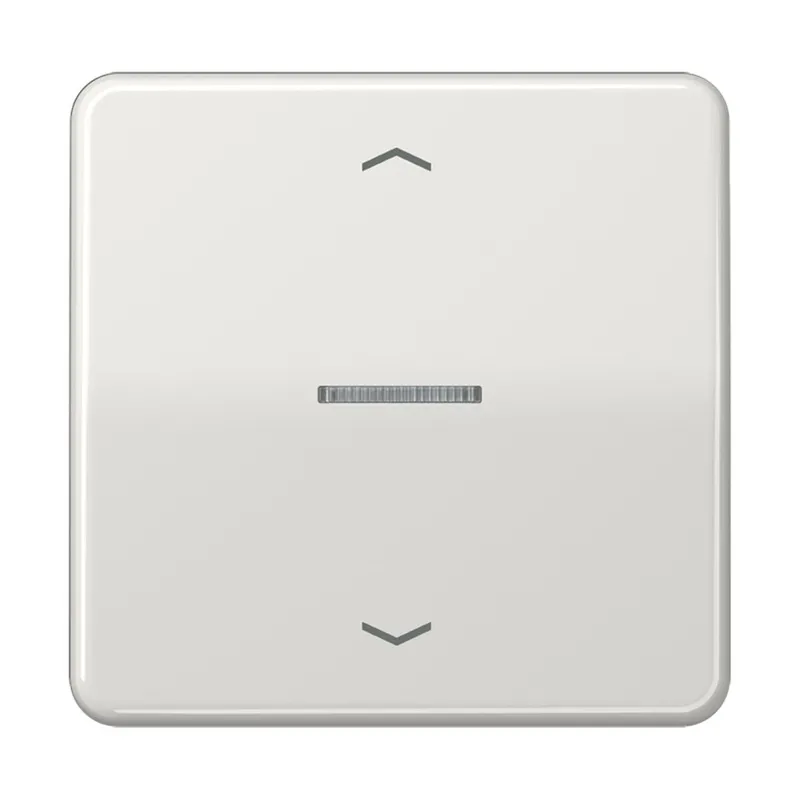 Jung HOME Taster 1fach, mit Pfeilsymbolen, Duroplast, Serie CD, lichtgrau BTCD17101PLG