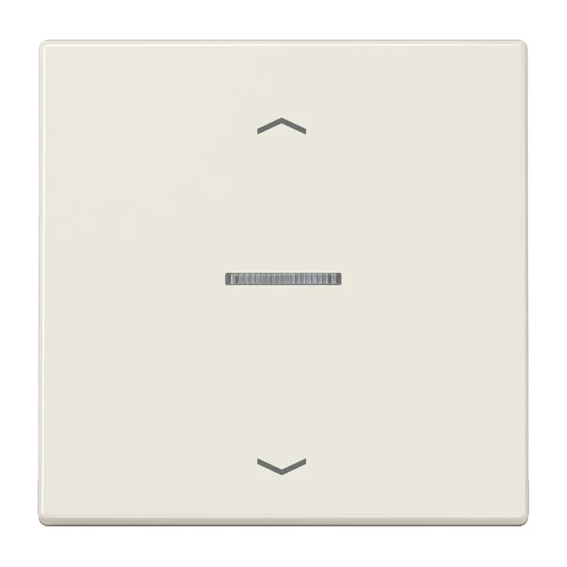 Jung HOME Taster 1fach, mit Pfeilsymbolen, Duroplast, Serie LS, weiß BTLS17101P