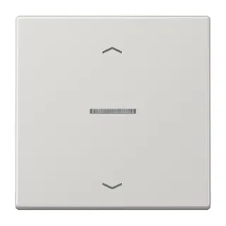 Jung HOME Taster 1fach, mit Pfeilsymbolen, Duroplast, Serie LS, lichtgrau BTLS17101PLG