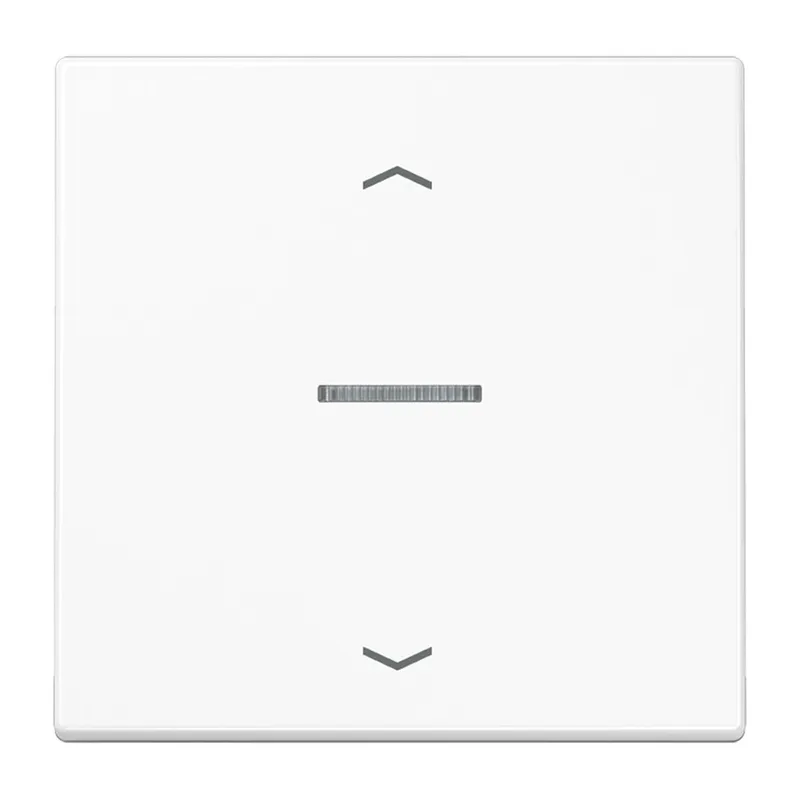 Jung HOME Taster 1fach, mit Pfeilsymbolen, Duroplast, Serie LS, alpinweiß BTLS17101PWW