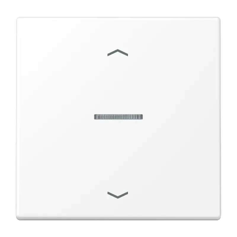 Jung HOME Taster 1fach, mit Pfeilsymbolen, Serie LS, schneeweiß matt BTLS17101PWWM