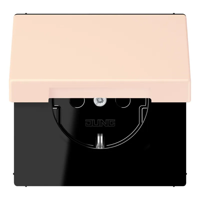 Jung SCHUKO Steckdose, 16 A 250 V ~, Serie LS, orange pâle LC1520BFKIKL226