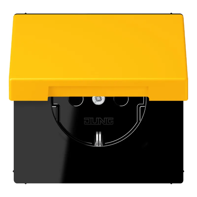 Jung SCHUKO Steckdose, 16 A 250 V ~, Serie LS, le jaune vif LC1520BFKIKL263