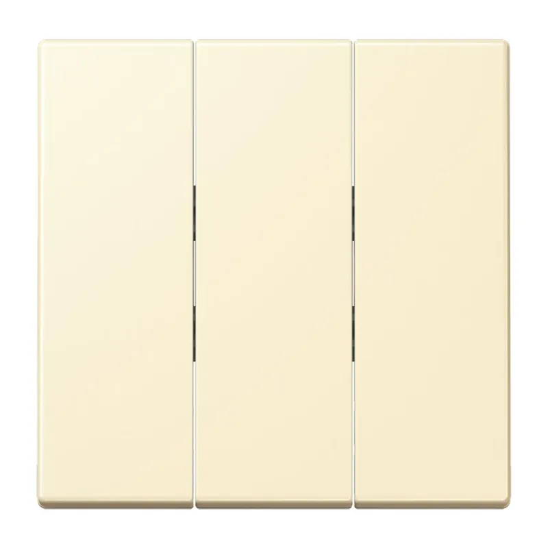 Jung Wippe 3fach, Thermoplast lackiert, Serie LS, blanc LC993BF201