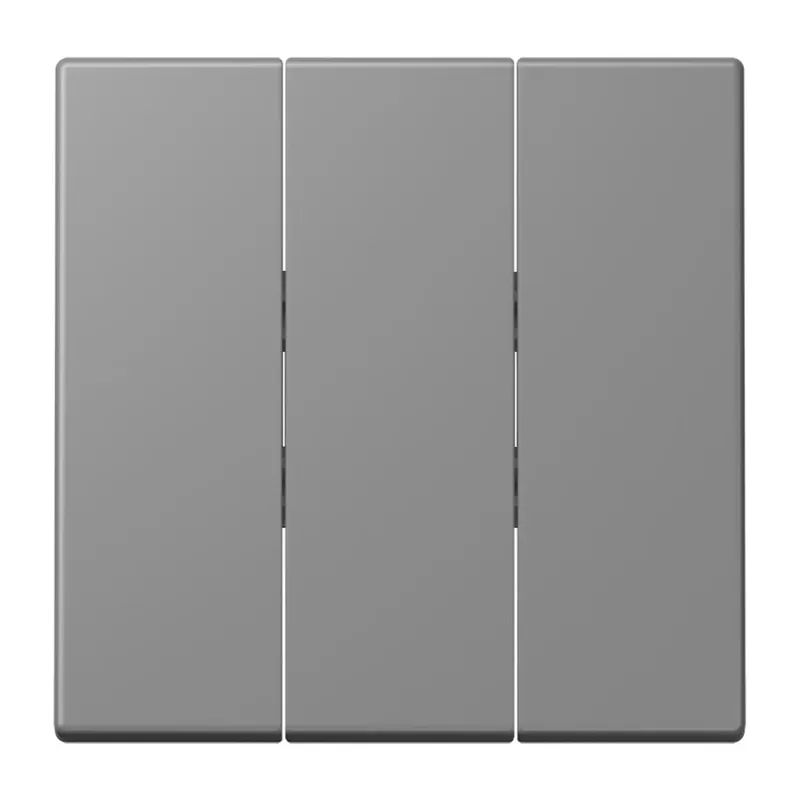 Jung Wippe 3fach, Thermoplast lackiert, Serie LS, gris 31 LC993BF203