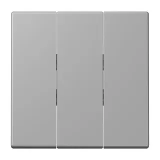 Jung Wippe 3fach, Thermoplast lackiert, Serie LS, gris moyen LC993BF204