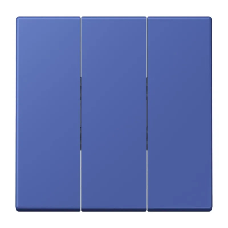 Jung Wippe 3fach, Thermoplast lackiert, Serie LS, bleu outremer 31 LC993BF206