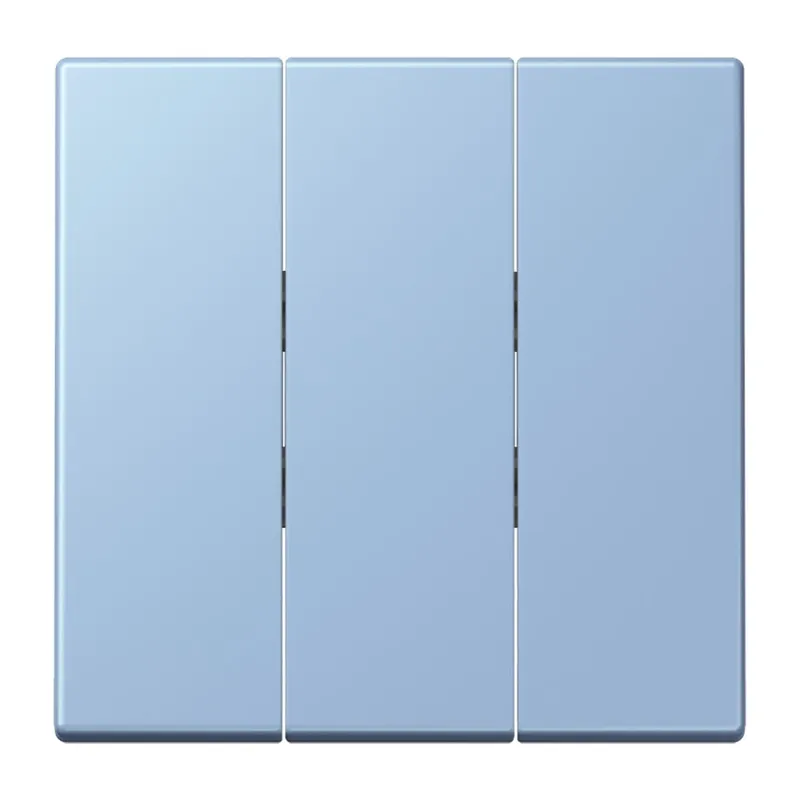 Jung Wippe 3fach, Thermoplast lackiert, Serie LS, outremer moyen LC993BF207