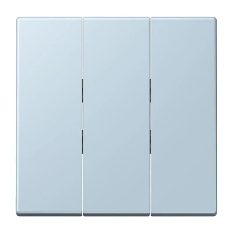 Jung Wippe 3fach, Thermoplast lackiert, Serie LS, outremerclair LC993BF208