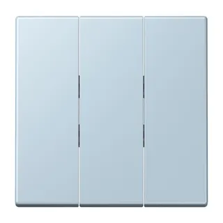 Jung Wippe 3fach, Thermoplast lackiert, Serie LS, outremerclair LC993BF208