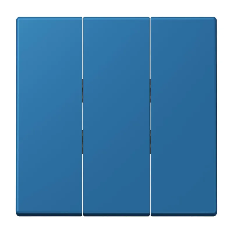 Jung Wippe 3fach, Thermoplast lackiert, Serie LS, bleu céruléen 31 LC993BF211