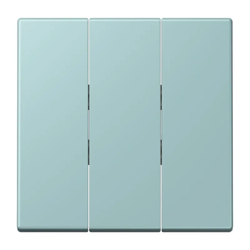 Jung Wippe 3fach, Thermoplast lackiert, Serie LS, céruléen clair LC993BF214