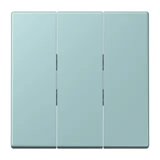 Jung Wippe 3fach, Thermoplast lackiert, Serie LS, céruléen clair LC993BF214