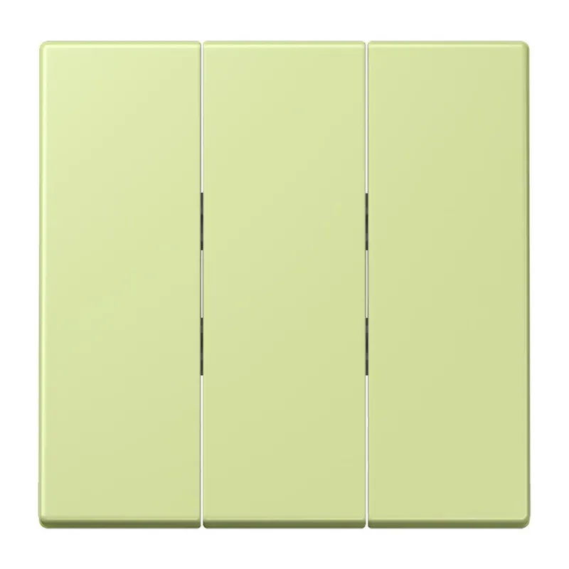 Jung Wippe 3fach, Thermoplast lackiert, Serie LS, vert jaune clair LC993BF222