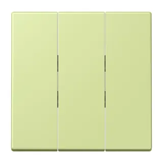 Jung Wippe 3fach, Thermoplast lackiert, Serie LS, vert jaune clair LC993BF222