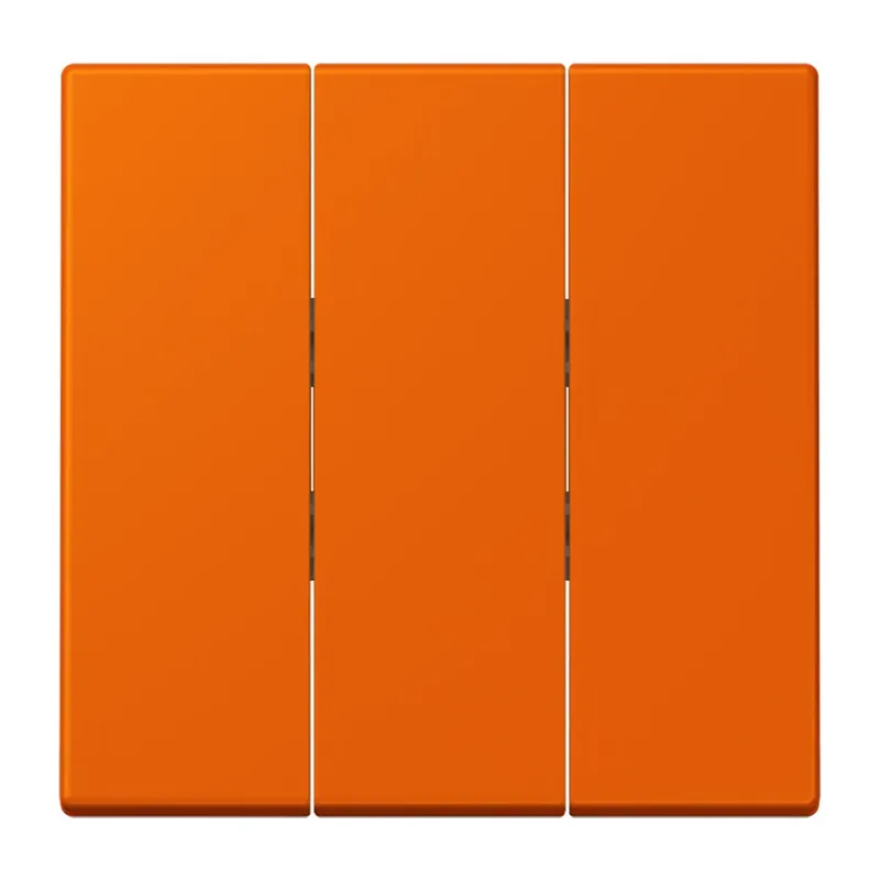 Jung Wippe 3fach, Thermoplast lackiert, Serie LS, orange LC993BF224