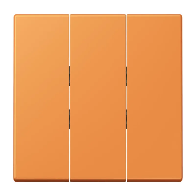 Jung Wippe 3fach, Thermoplast lackiert, Serie LS, orange clair LC993BF225