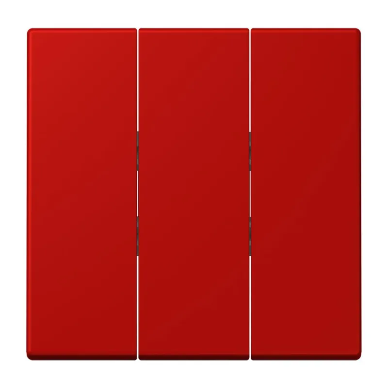 Jung Wippe 3fach, Thermoplast lackiert, Serie LS, rouge vermillon 31 LC993BF227