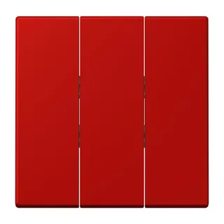 Jung Wippe 3fach, Thermoplast lackiert, Serie LS, rouge vermillon 31 LC993BF227