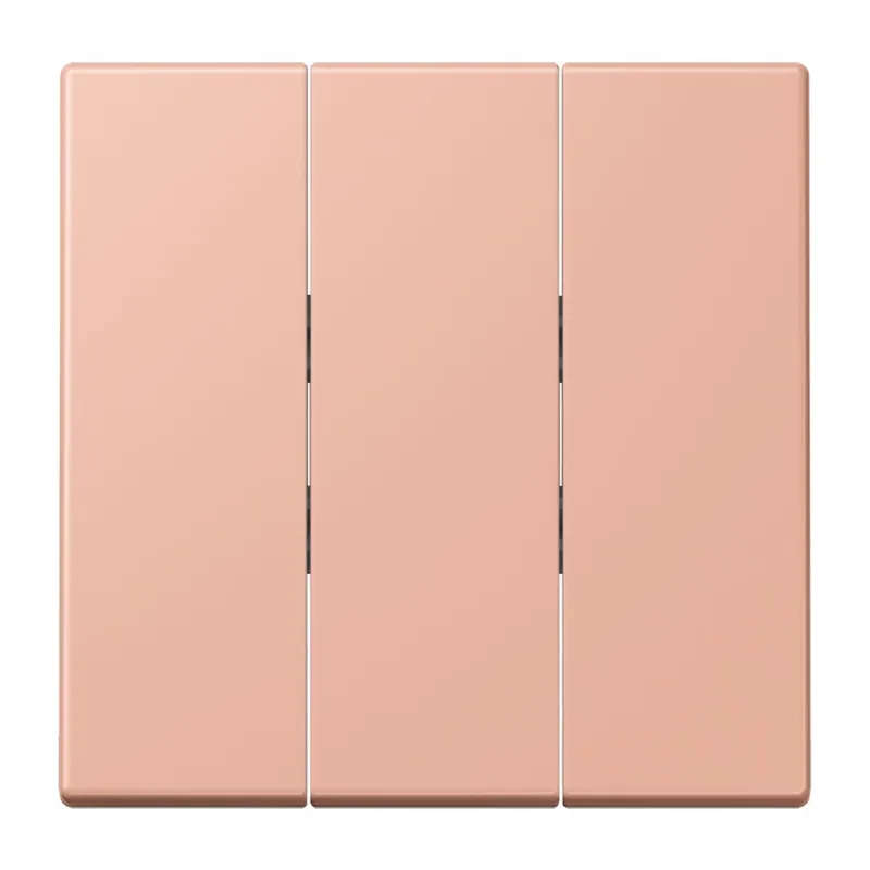 Jung Wippe 3fach, Thermoplast lackiert, Serie LS, rose clair LC993BF231