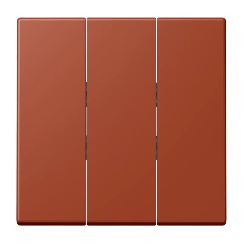 Jung Wippe 3fach, Thermoplast lackiert, Serie LS, l'ocre rouge LC993BF232