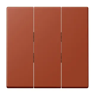Jung Wippe 3fach, Thermoplast lackiert, Serie LS, l'ocre rouge LC993BF232