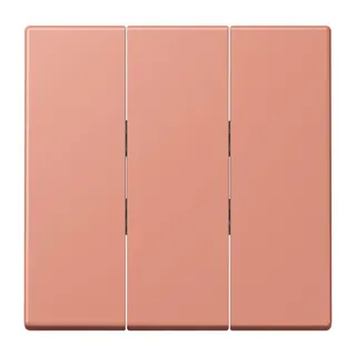 Jung Wippe 3fach, Thermoplast lackiert, Serie LS, l'ocre rouge moyen LC993BF233
