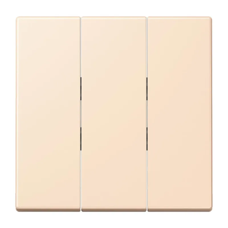 Jung Wippe 3fach, Thermoplast lackiert, Serie LS, terre sienne pâle LC993BF238