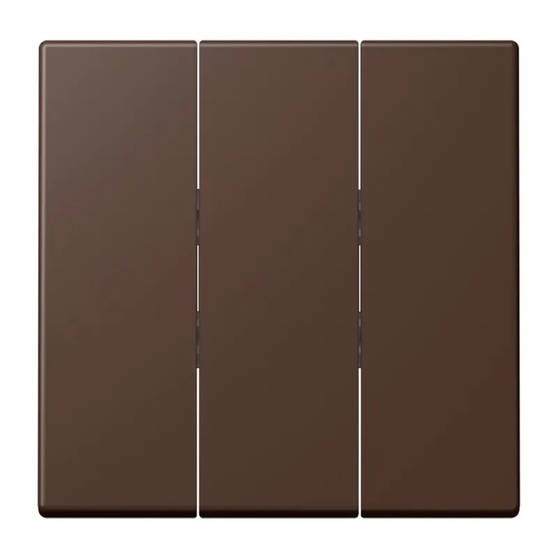 Jung Wippe 3fach, Thermoplast lackiert, Serie LS, terre d'ombre br?lée 31 LC993BF239