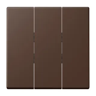 Jung Wippe 3fach, Thermoplast lackiert, Serie LS, terre d'ombre br?lée 31 LC993BF239
