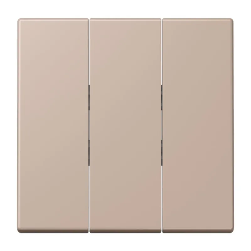 Jung Wippe 3fach, Thermoplast lackiert, Serie LS, ombre br?lée claire LC993BF240