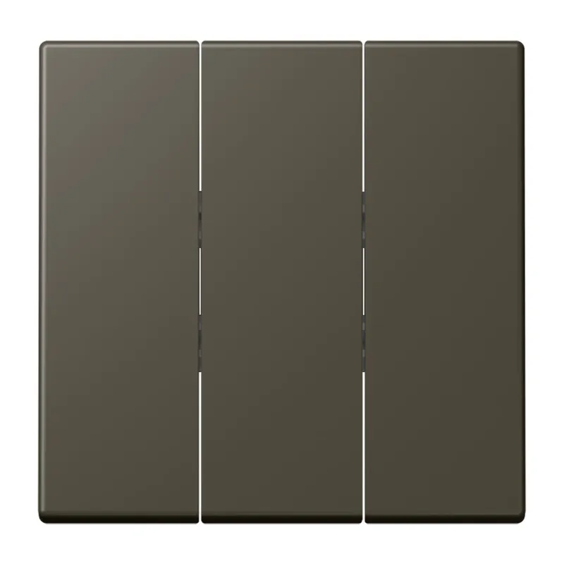 Jung Wippe 3fach, Thermoplast lackiert, Serie LS, ombre naturelle 31 LC993BF241