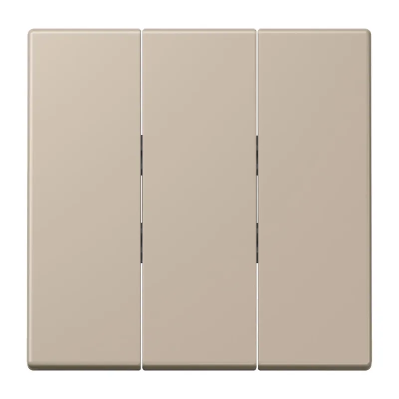 Jung Wippe 3fach, Thermoplast lackiert, Serie LS, ombre naturelle claire LC993BF243