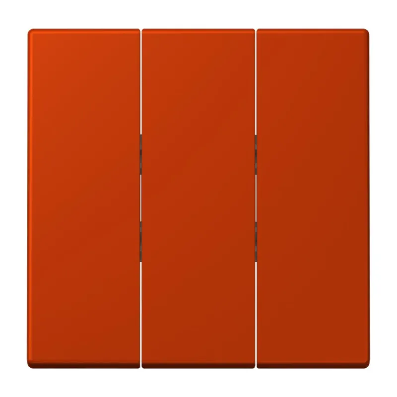 Jung Wippe 3fach, Thermoplast lackiert, Serie LS, rouge vermillon 59 LC993BF244