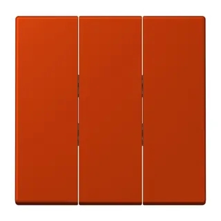 Jung Wippe 3fach, Thermoplast lackiert, Serie LS, rouge vermillon 59 LC993BF244