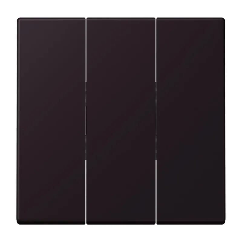 Jung Wippe 3fach, Thermoplast lackiert, Serie LS, noir d'ivoire LC993BF248