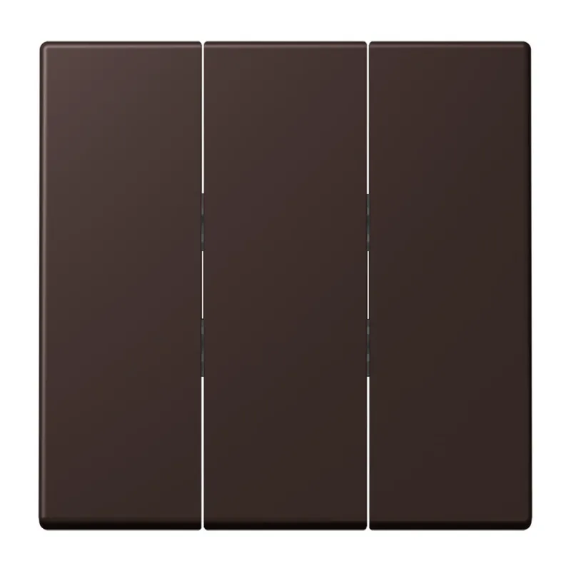Jung Wippe 3fach, Thermoplast lackiert, Serie LS, terre d?ombre br?lée 59 LC993BF252