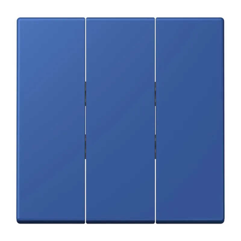Jung Wippe 3fach, Thermoplast lackiert, Serie LS, bleu outremer 59 LC993BF253