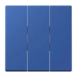 Jung Wippe 3fach, Thermoplast lackiert, Serie LS, bleu outremer 59 LC993BF253