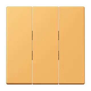 Jung Wippe 3fach, Thermoplast lackiert, Serie LS, ocre jaune clair LC993BF254